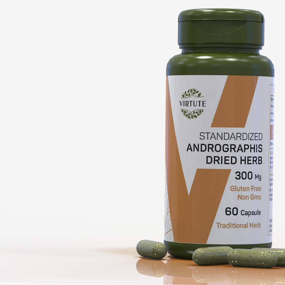 STANDARDIZED ANDROGRAPHIS DRIED HERB (60 капсул)