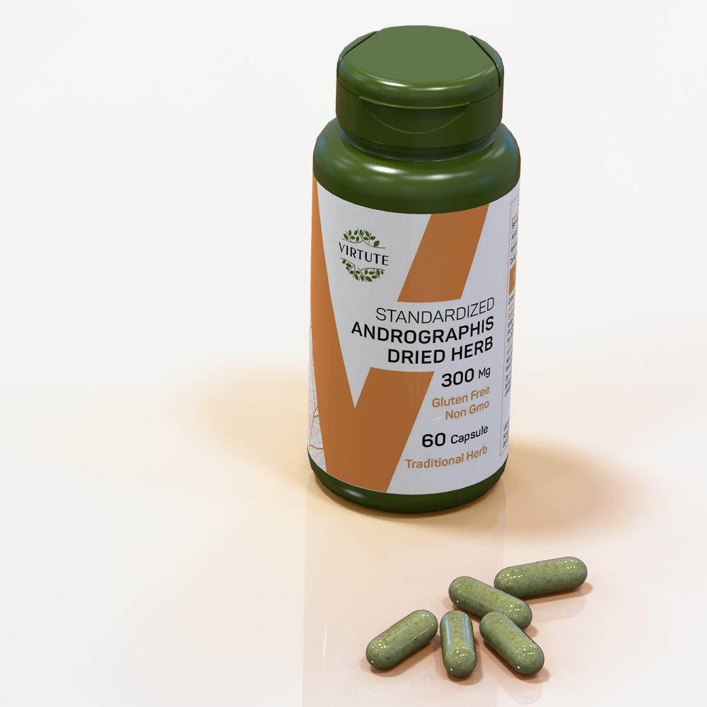 STANDARDIZED ANDROGRAPHIS DRIED HERB (60 капсул)