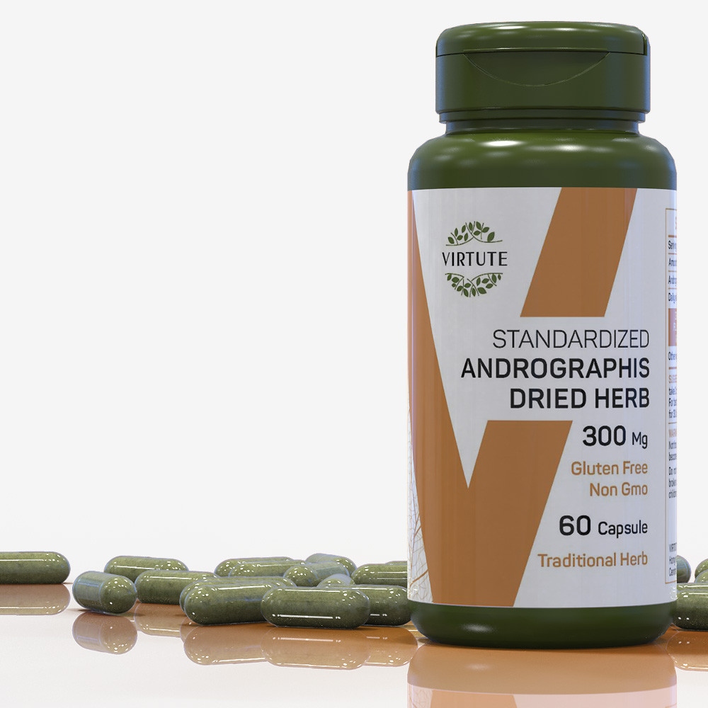 STANDARDIZED ANDROGRAPHIS DRIED HERB (60 капсул)