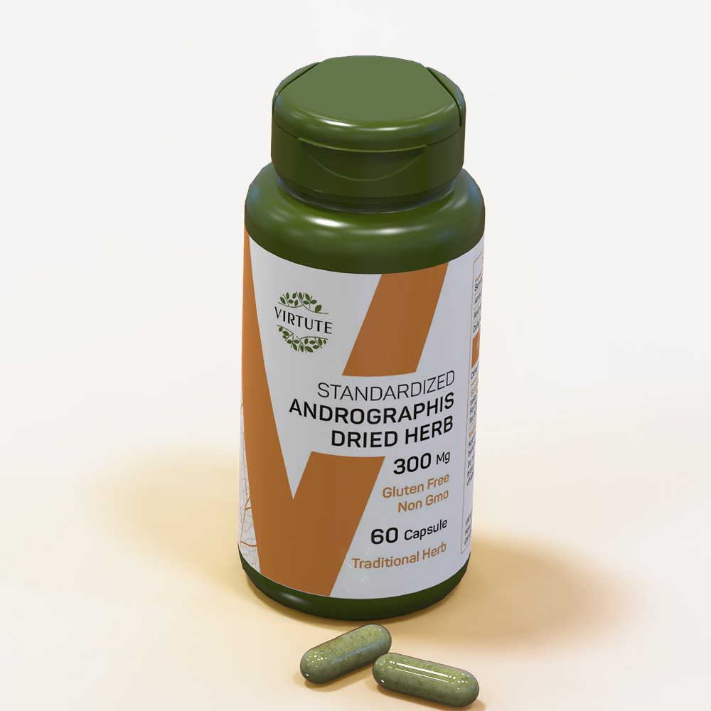 STANDARDIZED ANDROGRAPHIS DRIED HERB (60 капсул)