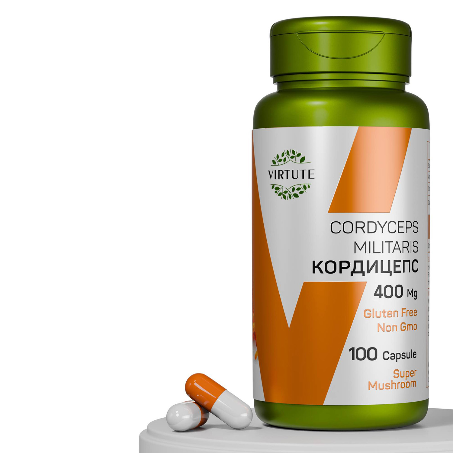 CORDYCEPS MILITARIS КОРДИЦЕПС (100)